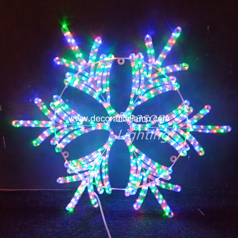 snowflake outdoor christmas lights