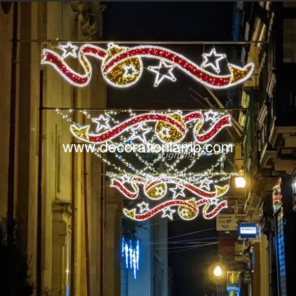 christmas bauble led street christmas decorations