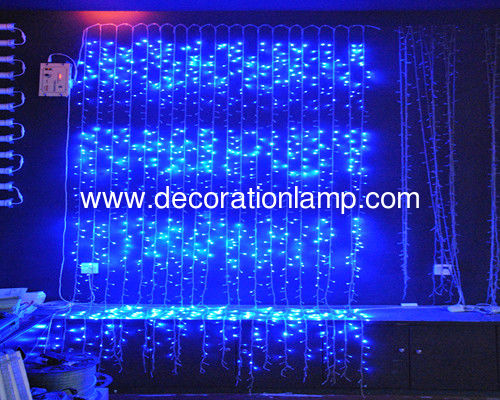 Led Christmas Curtain Waterfall Lights