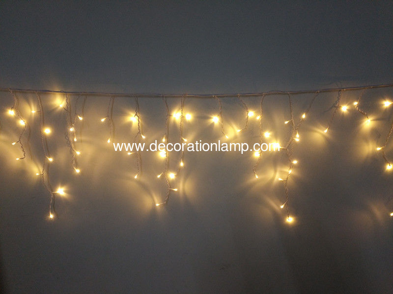 Led Dripping Icicle Christmas Lights For Exterior Decoration
