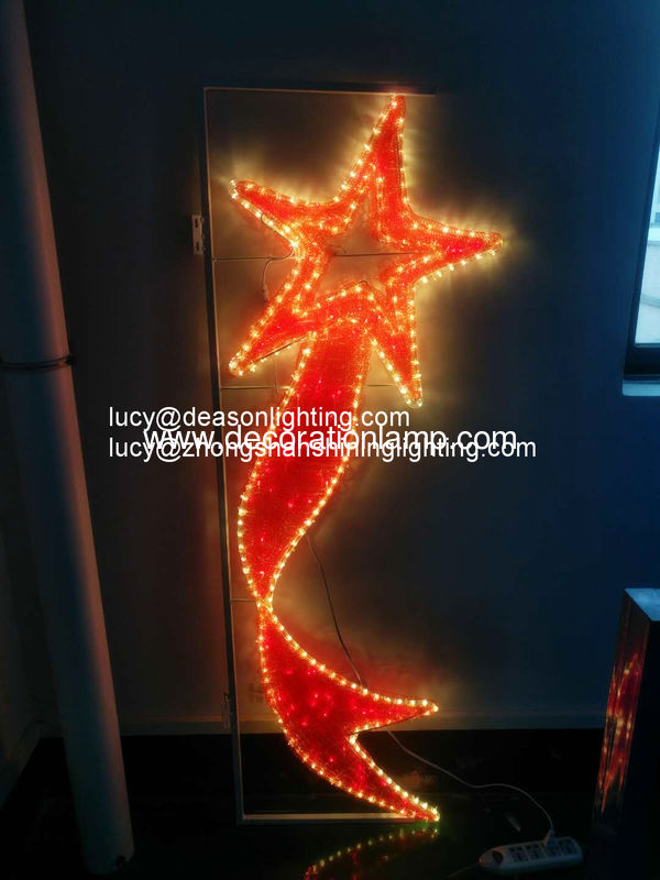 christmas street decorations led pole light motif