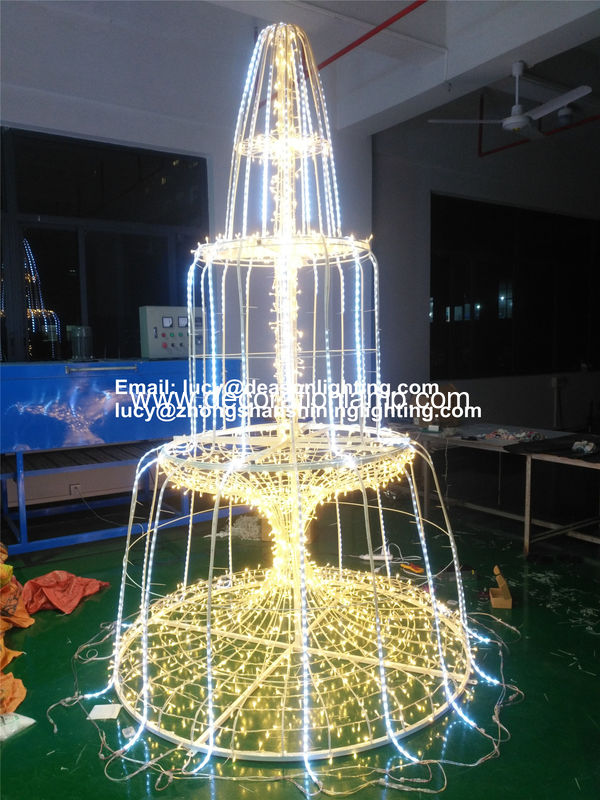 led fountain motif light