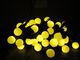 yellow LED Ball String Light supplier