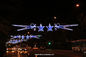 2014 outdoor christmas 500cm 600cm blue star motif light supplier