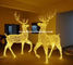 large outdoor christmas reindeer light supplier