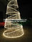 led spiral christmas tree supplier