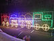 outdoor lighted christmas train supplier