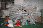 large outdoor 3D lighted snowflake decorations supplier