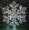 giant snowflake outdoor christmas decorations supplier